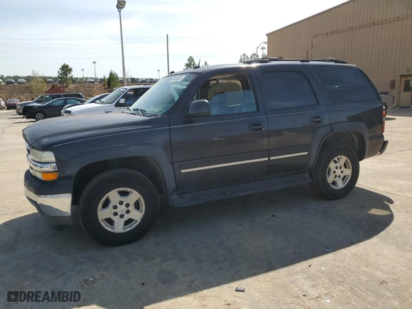 2005 Chevrolet Tahoe LT with VIN 1GNEC13T05J114811, listed as a Copart auction lot 49456635 with 186,578 mi miles and Salvage Title. Bid and sale history available at carsss.com. Image 1.