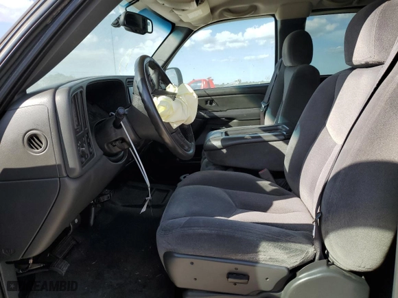 2006 GMC Sierra 1500 Work Truck with VIN 1GTEC19Z46E201612, listed as a Copart auction lot 77145184 with 172,335 mi miles and Salvage Title. Bid and sale history available at carsss.com. Image 7.