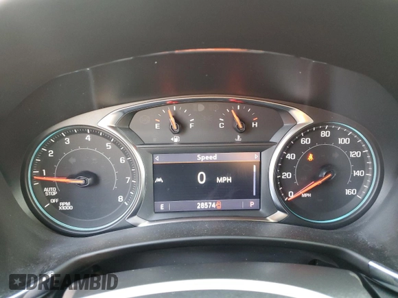 2023 Chevrolet Equinox LT with VIN 3GNAXKEGXPL130079, listed as a Copart auction lot 53404255 with 28,574 mi miles and Clean title. Bid and sale history available at DreamBid. Image 9.