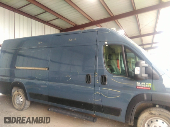 2020 Ram ProMaster Cargo with VIN 3C6URVJG5LE112750, listed as a IAAI auction lot 39973815 with 72,867 mi miles and . Bid and sale history available at carsss.com. Image 13.