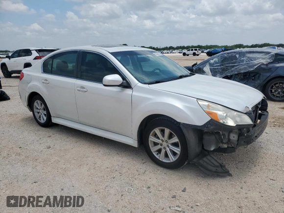 2010 Subaru Legacy Premium All-Weather Anniversary with VIN 4S3BMCG64A3216894, listed as a Copart auction lot 59358625 with 91,995 mi miles and Salvage title. Bid and sale history available at DreamBid. Image 4.