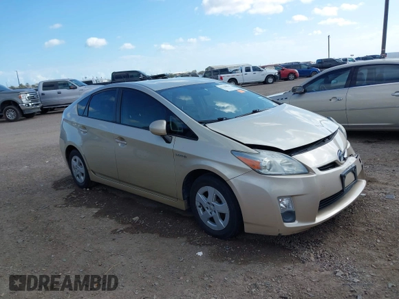 2011 Toyota Prius I with VIN JTDKN3DU6B0312108, listed as a IAAI auction lot 41118894 with Not Provided miles and . Bid and sale history available at DreamBid. Image 13.