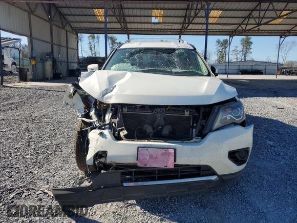 2020 Nissan Pathfinder S with VIN 5N1DR2AN7LC596798, listed as a Copart auction lot 49574785 with 99,769 mi miles and Salvage title. Bid and sale history available at DreamBid. Image 5.