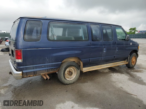 1995 Ford Econoline Wagon XL z VIN 1FBJS31H6SHB90674, wystawiony jako Copart lot #56070895 z przebiegiem 329 012 mil mil oraz Szkoda całkowita • Salvage title. Historia ofert i sprzedaży dostępna na DreamBid. Obrazek 3.