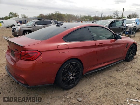 2019 BMW M4 with VIN WBS4Y9C54KAG67331, listed as a Copart auction lot 51461204 with 67,562 mi miles. Bid and sale history available at carsss.com. Image 3.