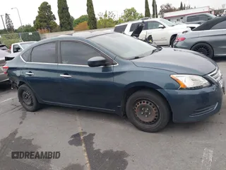 2014 Nissan Sentra S with VIN 3N1AB7AP6EY268974, listed as a IAAI auction lot 42159041 with 130,588 mi miles and . Bid and sale history available at DreamBid. Image 13.