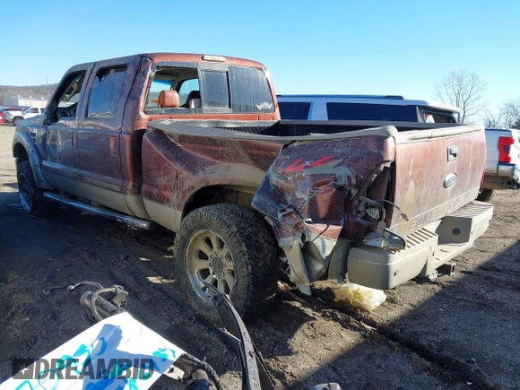 2008 Ford Super Duty F-250 SRW XL with VIN 1FTSW21R68EB29827, listed as a IAAI auction lot 41686828 with 89,579 mi miles. Bid and sale history available at carsss.com. Image 3.