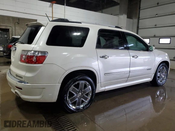 2011 GMC Acadia Denali with VIN 1GKKVTED1BJ265907, listed as a Copart auction lot 53172605 with 157,583 mi miles and Clean Title. Bid and sale history available at carsss.com. Image 3.