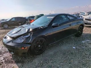 2002 Toyota Celica GT with VIN JTDDR32T620116886, listed as a Copart auction lot 82425874 with 203,196 mi miles and Salvage Title. Bid and sale history available at carsss.com. Image 1.