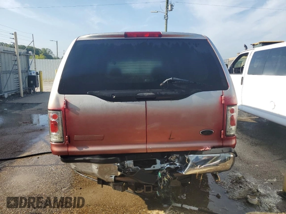 2002 Ford Excursion Special Serv z VIN 1FMNU40L92EA53356, wystawiony jako Copart lot #65188184 z przebiegiem 245 397 mil mil oraz Szkoda całkowita • Salvage title. Historia ofert i sprzedaży dostępna na DreamBid. Obrazek 6.