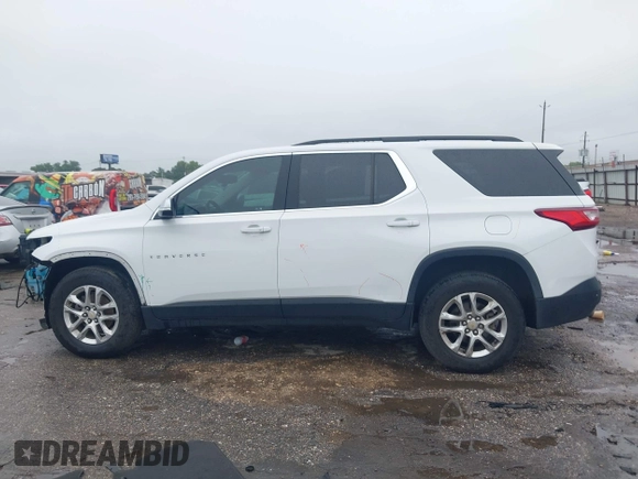 2019 Chevrolet Traverse LT Cloth z VIN 1GNERGKW2KJ128010, wystawiony jako IAAI lot #42173006 z przebiegiem 93 328 mil mil oraz . Historia ofert i sprzedaży dostępna na DreamBid. Obrazek 15.