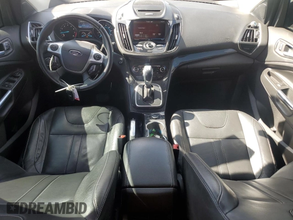 2013 Ford Escape Titanium with VIN 1FMCU0J9XDUD70249, listed as a Copart auction lot 50605265 with 125,309 mi miles and Salvage Title. Bid and sale history available at carsss.com. Image 8.