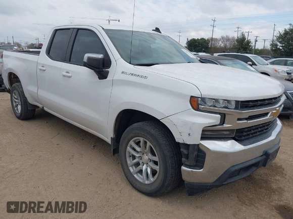 2019 Chevrolet Silverado 1500 LT with VIN 1GCRWCED0KZ224158, listed as a IAAI auction lot 41189137 with 108,854 mi miles and . Bid and sale history available at DreamBid. Image 1.