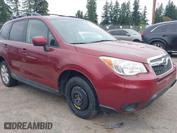 2014 Subaru Forester Premium with VIN JF2SJAEC5EH433029, listed as a IAAI auction lot 42680628 with 171,548 mi miles and . Bid and sale history available at DreamBid. Image 6.