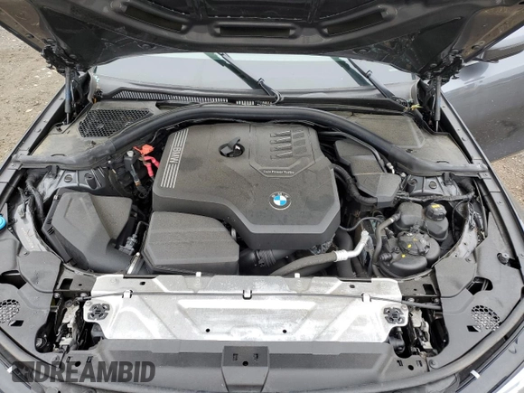 2020 BMW 3 Series 330i xDrive with VIN 3MW5R7J09L8B13892, listed as a Copart auction lot 60714015 with 49,766 mi miles and Salvage title. Bid and sale history available at DreamBid. Image 11.