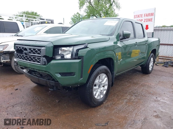 2022 Nissan Frontier Pro-4X with VIN 1N6ED1EK7NN663549, listed as a IAAI auction lot 42116722 with 49,125 mi miles and . Bid and sale history available at DreamBid. Image 2.