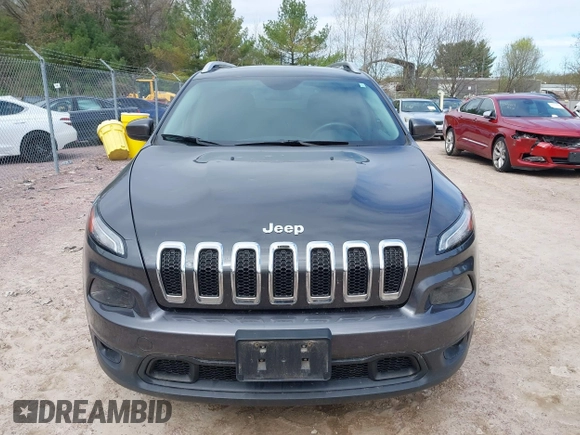 2015 Jeep Cherokee Latitude with VIN 1C4PJLCS9FW542181, listed as a IAAI auction lot 42183167 with 144,607 mi miles and . Bid and sale history available at carsss.com. Image 12.