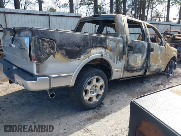 2014 Ford F-150 XL with VIN 1FTFW1ET5EFC50565, listed as a IAAI auction lot 41798267 with 1 mi miles. Bid and sale history available at carsss.com. Image 4.