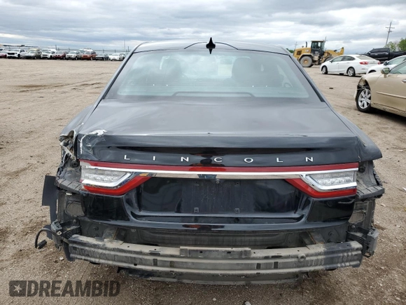 2018 Lincoln Continental Reserve with VIN 1LN6L9NP2J5601115, listed as a Copart auction lot 57074235 with 104,696 mi miles and Salvage title. Bid and sale history available at DreamBid. Image 6.