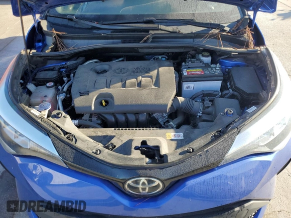2021 Toyota C-HR LE with VIN NMTKHMBX7MR138137, listed as a Copart auction lot 76988354 with 44,574 mi miles and Salvage Title. Bid and sale history available at DreamBid. Image 12.