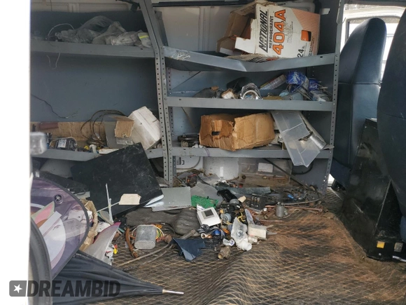1998 Chevrolet Astro Cargo Van with VIN 1GCDM19W8WB159476, listed as a Copart auction lot 41805445 with 0 mi miles and Salvage Title. Bid and sale history available at carsss.com. Image 12.