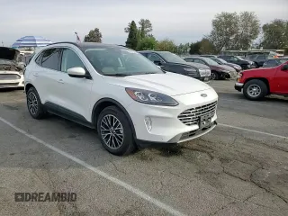 2022 Ford Escape Titanium Plug-In Hybrid с VIN 1FMCU0LZ8NUB45858, выставлен на аукционе Copart как лот 84727544 с пробегом 8 612 миль миль и Списание • Salvage title. История ставок и продаж доступна на DreamBid. Изображение 12.