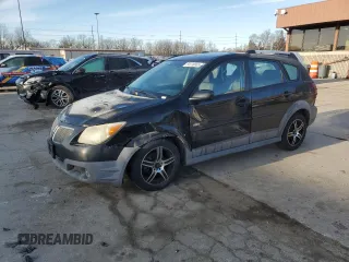 2006 Pontiac Vibe with VIN 5Y2SL65806Z444419, listed as a Copart auction lot 50120835 with 299,999 mi miles and Salvage Title. Bid and sale history available at carsss.com. Image 1.