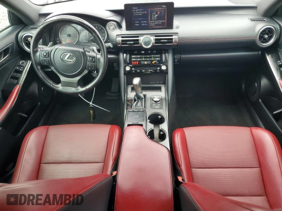 2022 Lexus IS 300 z VIN JTHAA1D25N5121912, wystawiony jako Copart lot #55110665 z przebiegiem 53 549 mil mil oraz Szkoda całkowita • Salvage title. Historia ofert i sprzedaży dostępna na DreamBid. Obrazek 8.