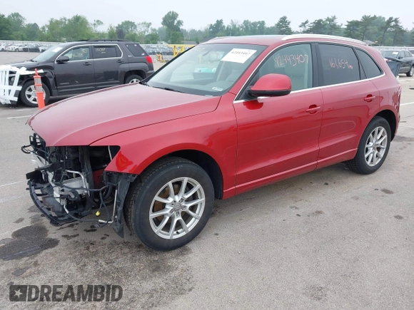 2010 Audi Q5 Premium Plus with VIN WA1LKAFP2AA052494, listed as a IAAI auction lot 42443407 with 161,654 mi miles and . Bid and sale history available at DreamBid. Image 2.