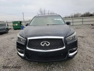 2018 Infiniti QX60 with VIN 5N1DL0MN5JC524223, listed as a Copart auction lot 43657175 with 142,378 mi miles and Salvage Title. Bid and sale history available at carsss.com. Image 12.
