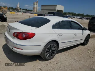 2012 Volkswagen CC Lux Limited with VIN WVWHN7AN9CE547959, listed as a Copart auction lot 67729054 with 168,566 mi miles and Salvage Title. Bid and sale history available at carsss.com. Image 3.