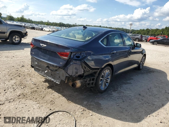 2015 Hyundai Genesis 3.8L with VIN KMHGN4JE7FU066608, listed as a Copart auction lot 69670874 with 148,891 mi miles and Non Repairable. Bid and sale history available at carsss.com. Image 3.