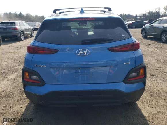 2021 Hyundai Kona SEL Plus with VIN KM8K6CAA8MU610223, listed as a Copart auction lot 47034355 with 70,678 mi miles and Salvage Title. Bid and sale history available at carsss.com. Image 6.