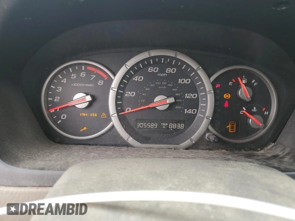 2007 Honda Pilot EX with VIN 2HKYF18417H505105, listed as a Copart auction lot 67952434 with 305,589 mi miles and Salvage Title. Bid and sale history available at DreamBid. Image 9.