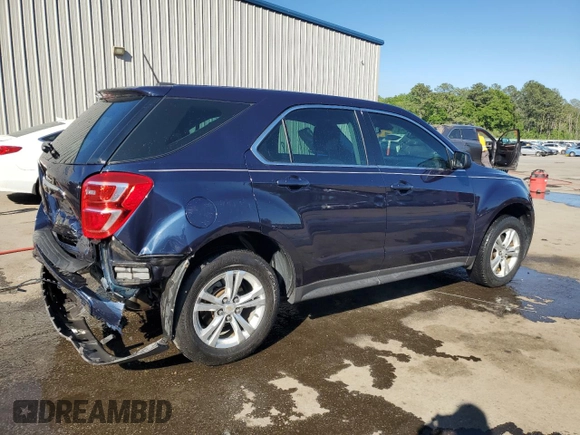 2017 Chevrolet Equinox LS z VIN 2GNALBEK6H1565023, wystawiony jako Copart lot #52769845 z przebiegiem 110 723 mil mil oraz Szkoda całkowita • Salvage title. Historia ofert i sprzedaży dostępna na DreamBid. Obrazek 3.