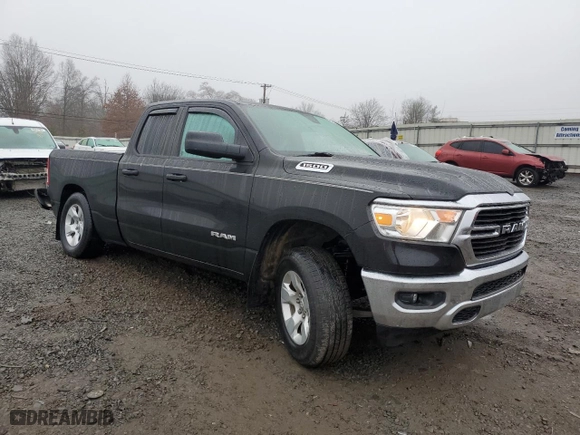 2021 Ram 1500 Big Horn with VIN 1C6RRFBG6MN536719, listed as a Copart auction lot 84171764 with 61,960 mi miles and Salvage Title. Bid and sale history available at carsss.com. Image 4.