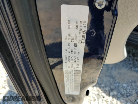 2016 Chrysler Town & Country Touring with VIN 2C4RC1BG4GR193560, listed as a Copart auction lot 53730055 with 132,552 mi miles and Salvage Title. Bid and sale history available at DreamBid. Image 13.