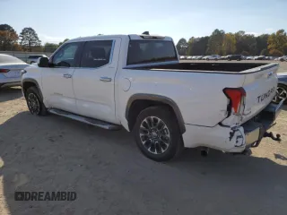 2023 Toyota Tundra Limited Hybrid with VIN 5TFJC5DBXPX022822, listed as a Copart auction lot 77610044 with 32,908 mi miles and Salvage title. Bid and sale history available at DreamBid. Image 2.