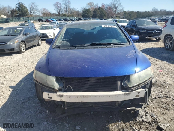 2008 Honda Civic Sdn Si with VIN 2HGFA55578H704925, listed as a Copart auction lot 49241525 with 181,434 mi miles and Salvage Title. Bid and sale history available at carsss.com. Image 5.