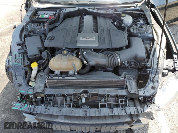 2020 Ford Mustang GT with VIN 1FA6P8CF5L5103173, listed as a Copart auction lot 59125945 with 73,205 mi miles and Salvage title. Bid and sale history available at DreamBid. Image 11.