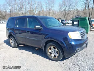 2013 Honda Pilot LX with VIN 5FNYF4H28DB008787, listed as a IAAI auction lot 42081626 with 156,301 mi miles. Bid and sale history available at carsss.com. Image 1.