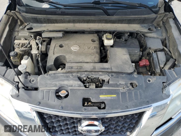 2013 Nissan Pathfinder SV with VIN 5N1AR2MM8DC664257, listed as a Copart auction lot 61076515 with 177,316 mi miles and Salvage title. Bid and sale history available at DreamBid. Image 12.