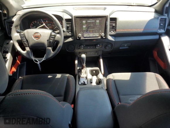 2022 Nissan Frontier Pro-X z VIN 1N6ED1EJ7NN616562, wystawiony jako Copart lot #62711855 z przebiegiem 19 579 mil mil oraz Szkoda całkowita • Salvage title. Historia ofert i sprzedaży dostępna na DreamBid. Obrazek 8.