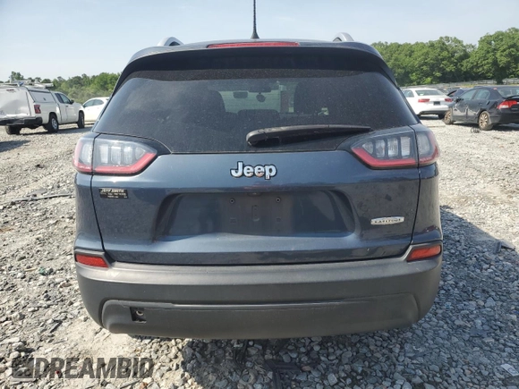 2019 Jeep Cherokee Latitude with VIN 1C4PJLCB9KD405991, listed as a Copart auction lot 56680625 with 123,008 mi miles and Salvage title. Bid and sale history available at DreamBid. Image 6.