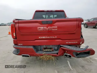 2020 GMC Sierra 1500 Denali z VIN 1GTU9FEL3LZ194035, wystawiony jako Copart lot #57321105 z przebiegiem 52 469 mil mil oraz Szkoda całkowita • Salvage title. Historia ofert i sprzedaży dostępna na DreamBid. Obrazek 6.