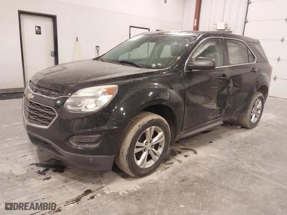 2017 Chevrolet Equinox LS with VIN 2GNALBEK4H1599333, listed as a IAAI auction lot 41845974 with 107,763 mi miles. Bid and sale history available at carsss.com. Image 17.