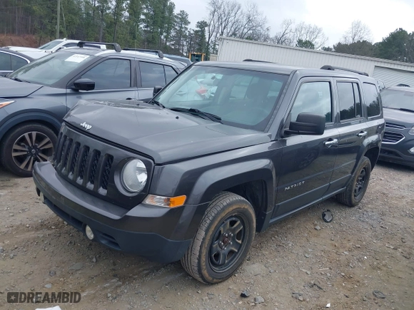 2014 Jeep Patriot Sport with VIN 1C4NJPBB9ED916539, listed as a IAAI auction lot 41522768 with 97,130 mi miles. Bid and sale history available at carsss.com. Image 17.