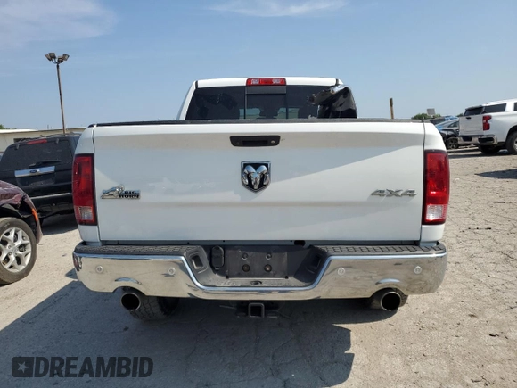 2016 Ram 1500 Big Horn with VIN 3C6RR7LT3GG344754, listed as a Copart auction lot 61974355 with 141,114 mi miles and Salvage title. Bid and sale history available at DreamBid. Image 6.