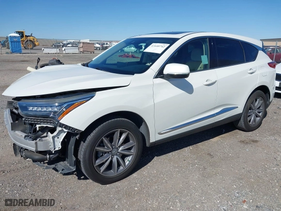 2019 Acura RDX w/Technology Pkg with VIN 5J8TC1H52KL020943, listed as a IAAI auction lot 41640742 with 49,904 mi miles. Bid and sale history available at carsss.com. Image 18.