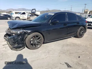 2023 Honda Civic Sport with VIN 19XFL2H83PE007386, listed as a Copart auction lot 50020255 with 24,215 mi miles and Salvage Title. Bid and sale history available at DreamBid. Image 1.